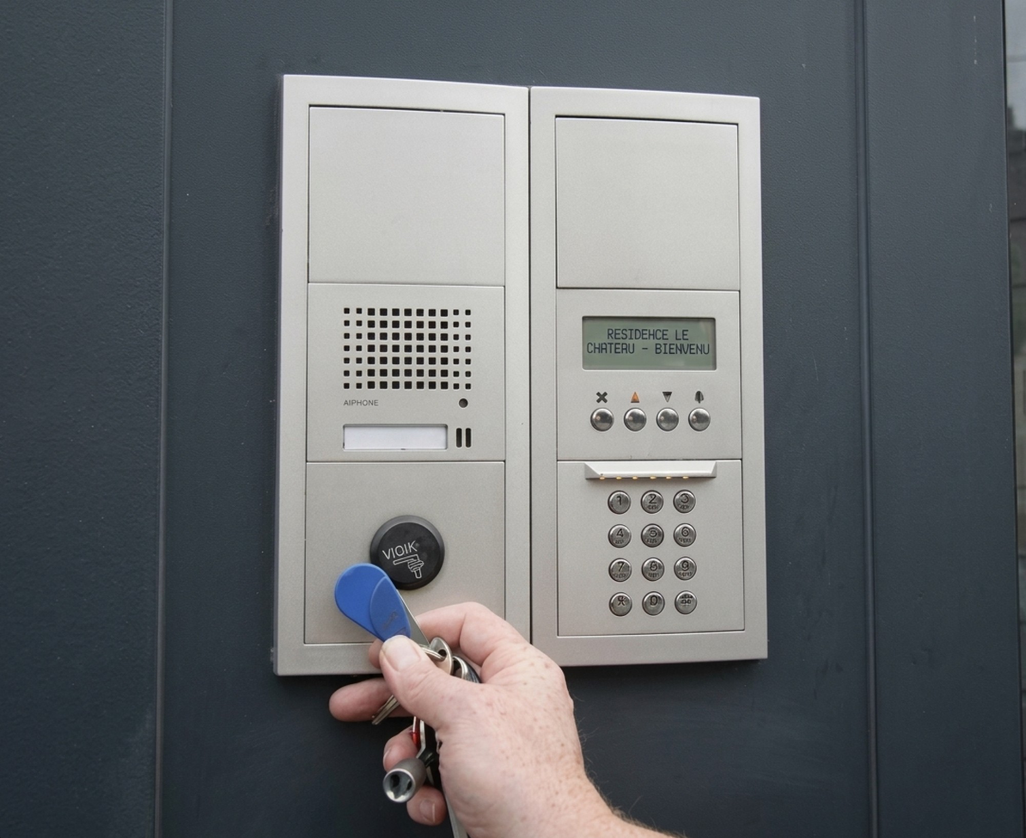 Reproduction de badge d'entrée immeuble et résidence